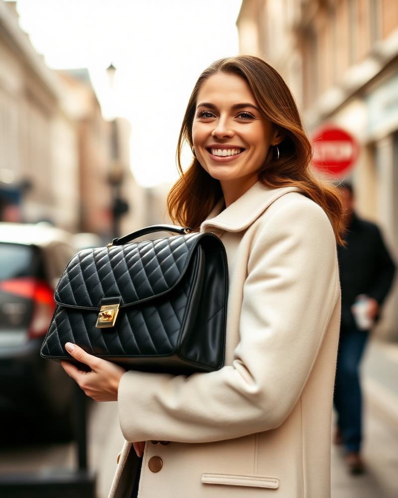 Winner Sophia with Chanel Classic Flap, Medium